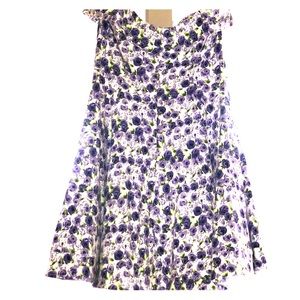 Strapless floral Betsy Johnson sundress